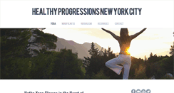 Desktop Screenshot of healthyprogressions.com